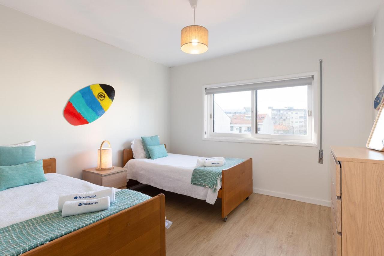 Host Wise - Trendy Bright Flats With Jacuzzi - 5 Min Beach Matosinhos  Dış mekan fotoğraf