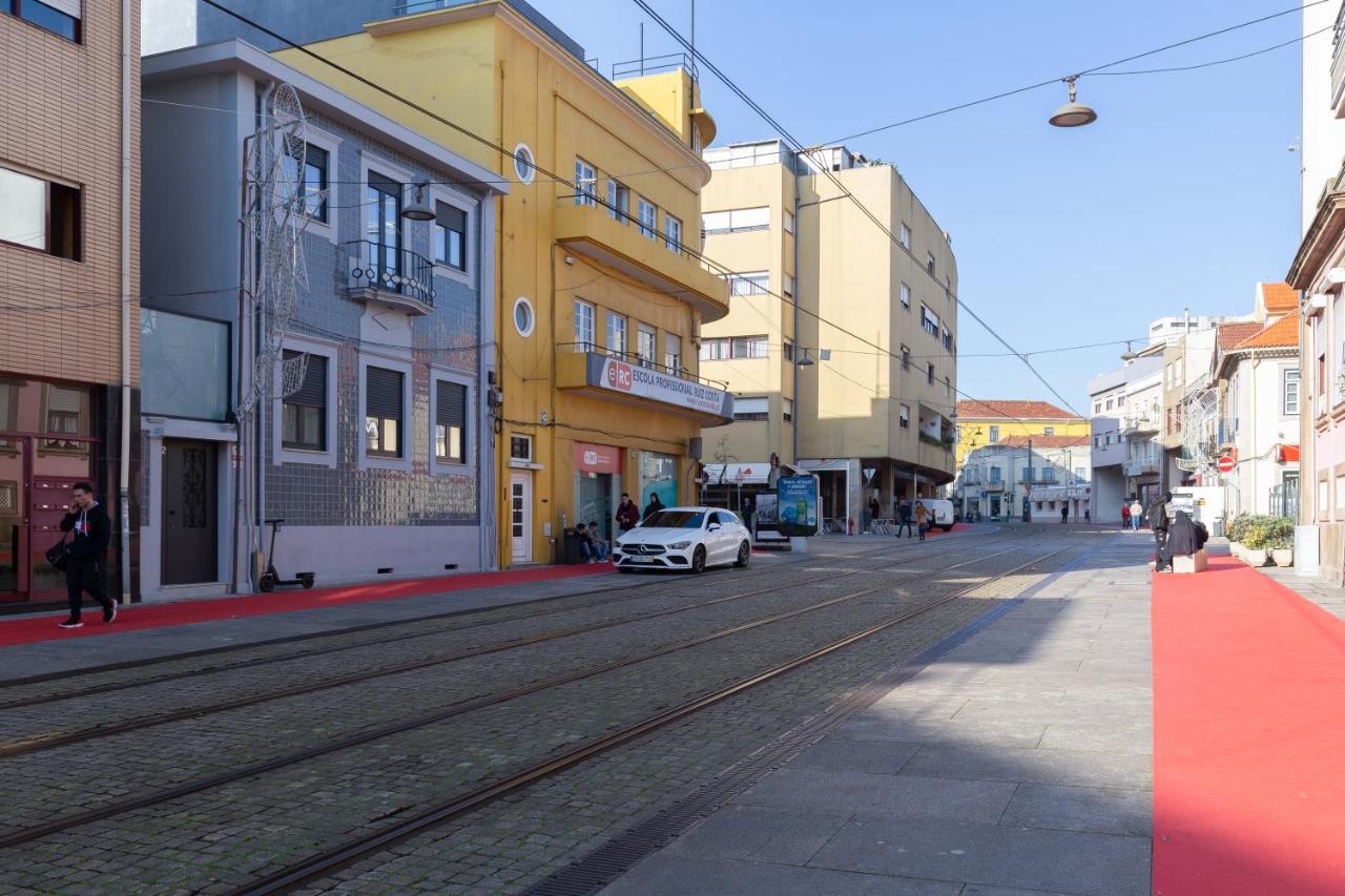 Host Wise - Trendy Bright Flats With Jacuzzi - 5 Min Beach Matosinhos  Dış mekan fotoğraf
